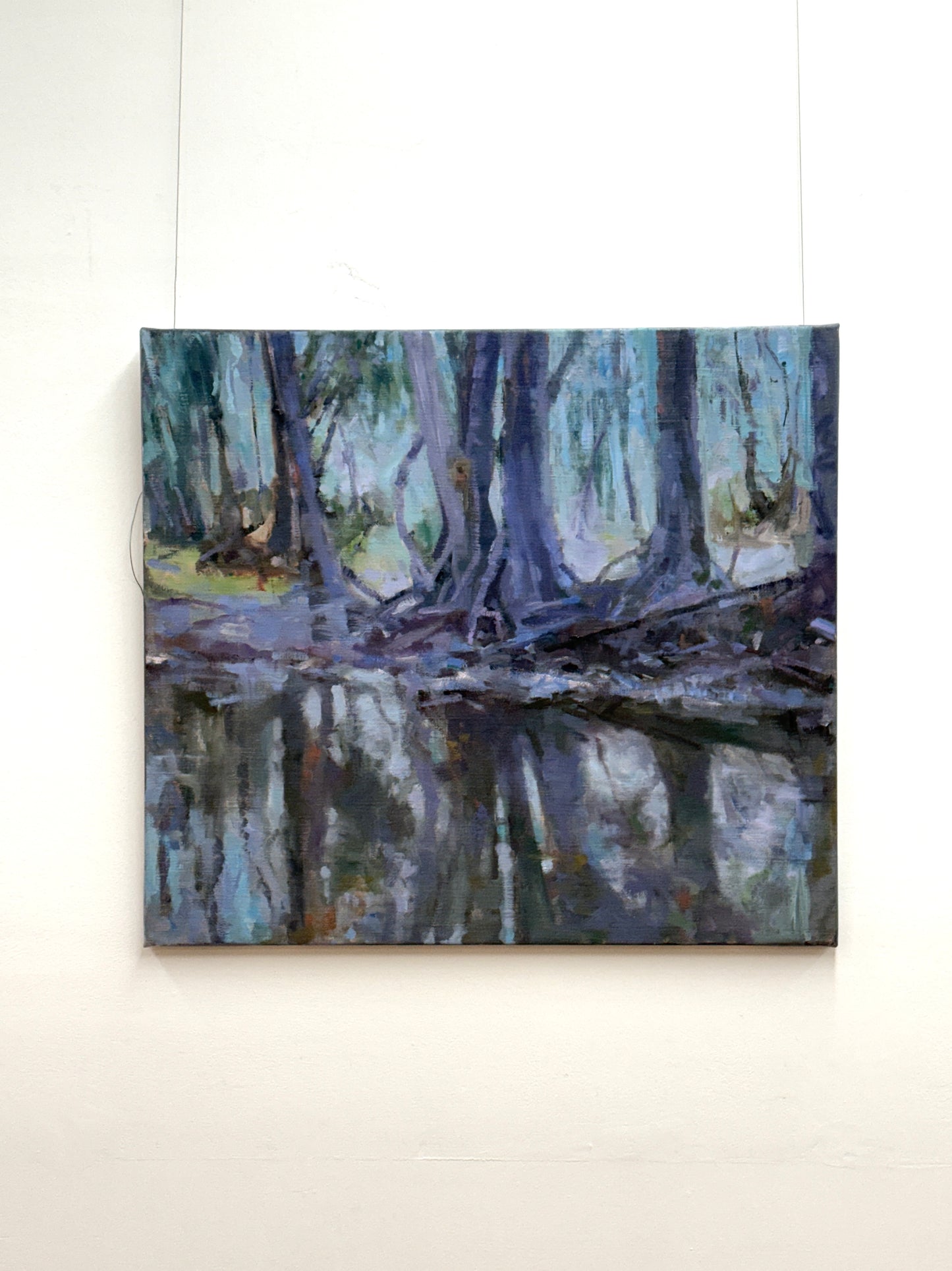 Plein air from Paddington Art Prize (Dungog)5 81 X 91 oil on Jute    Previously $3900